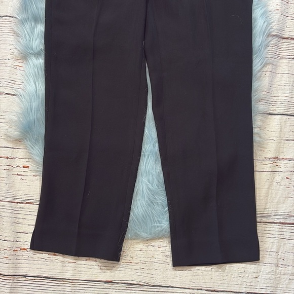 J. CREW Pull On Easy Pant in Matte Crepe Black sz 8 - Picture 6 of 11